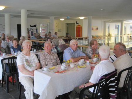 Kaffeetafel in der Seniorenwohnanlage 'Auf der Wierde'